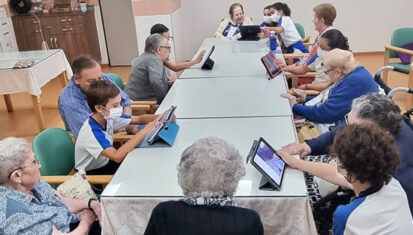 Residencia La Milagrosa - Alberic - ¡Vuelven las Sesiones de Nuevas Tecnologías Intergeneracional!