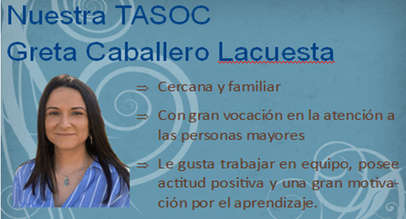 Residencia La Milagrosa - Alberic - Presentamos a nuestra TASOC
