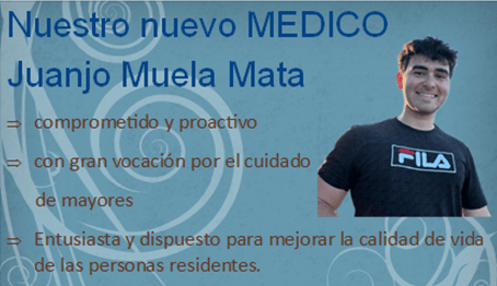 Residencia La Milagrosa - Alberic - Presentamos a nuestro nuevo médico