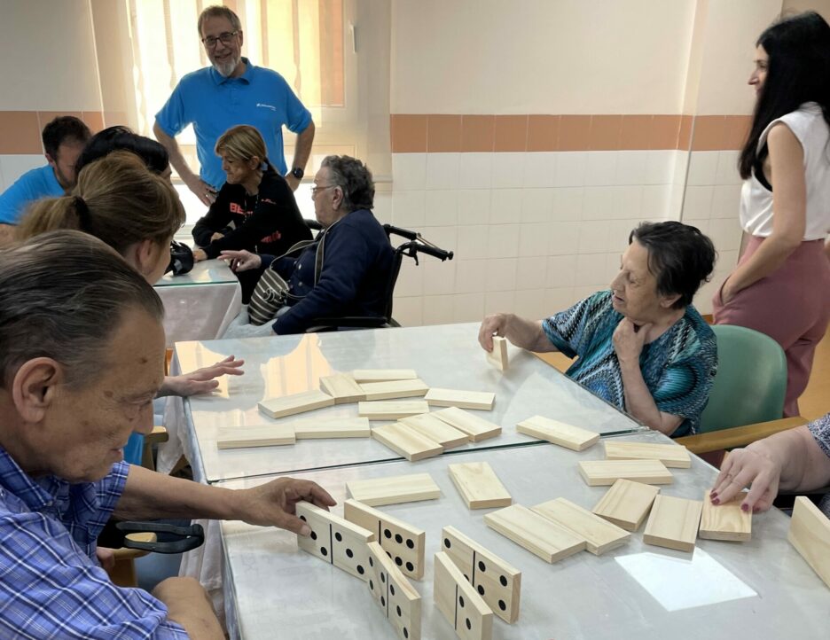 Residencia La Milagrosa - Alberic - Voluntariado Caixabank «Mes social 2025»