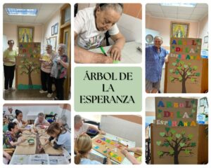 Residencia La Milagrosa - Alberic - Celebramos el Día Internacional de la Esperanza - Collage de Felicitacion Cumpleanos Fotos Moderno Pastel 1 1