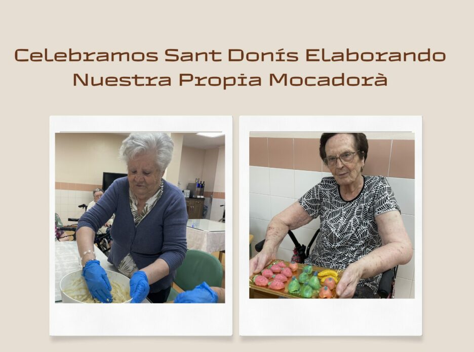 Residencia La Milagrosa - Alberic - Taller de Cocina para celebrar Sant Donís